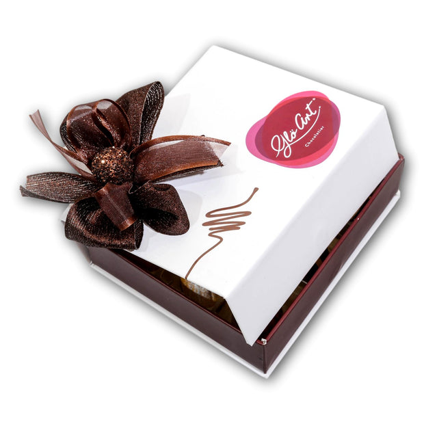 Caja con 9 Bombones de chocolate